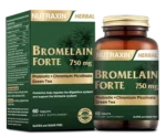 حبوب Bromelain Forte من Nutraxin مع الكروم 60 قرص