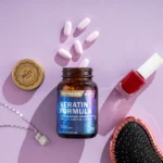 ⁦حبوب Nutraxin Keratin مع الفيتامينات 60 حبة⁩ - الصورة ⁦4⁩