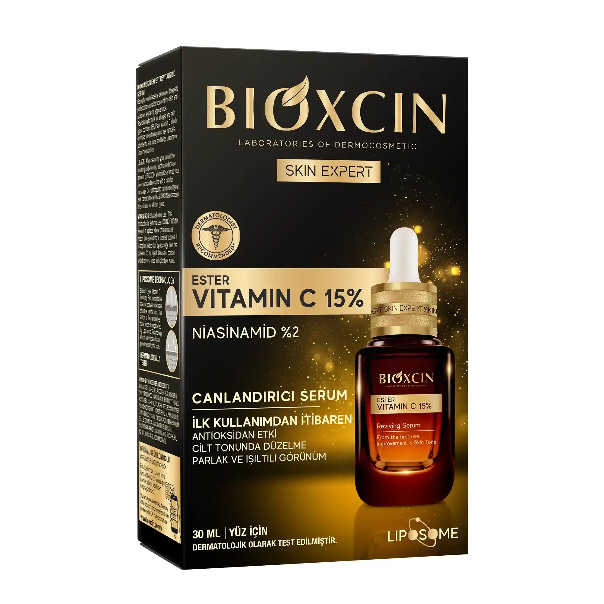skinexpert-vitaminc سيروم إستر فيتامين C بنسبة 15% للانتعاش من Bioxcin Skin Expert - الصورة 1