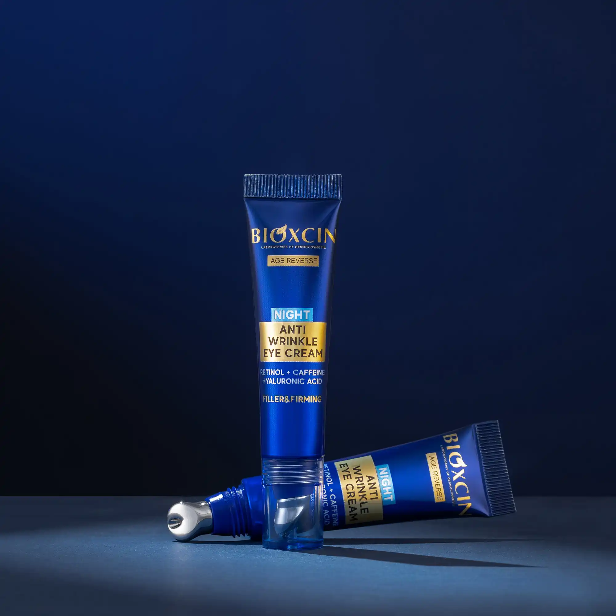 urunler-agereverse-konsept4.webp كريم بيوكسين عكس الشيخوخة المضاد للتجاعيد للعناية الليلية بمنطقة العين 15 مل - الصورة 1