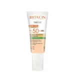 ⁦‎Bioxcin Sun Care كريم الشمس المُلوَّن للبشرة الدهنية 50+ SPF⁩ - الصورة ⁦2⁩