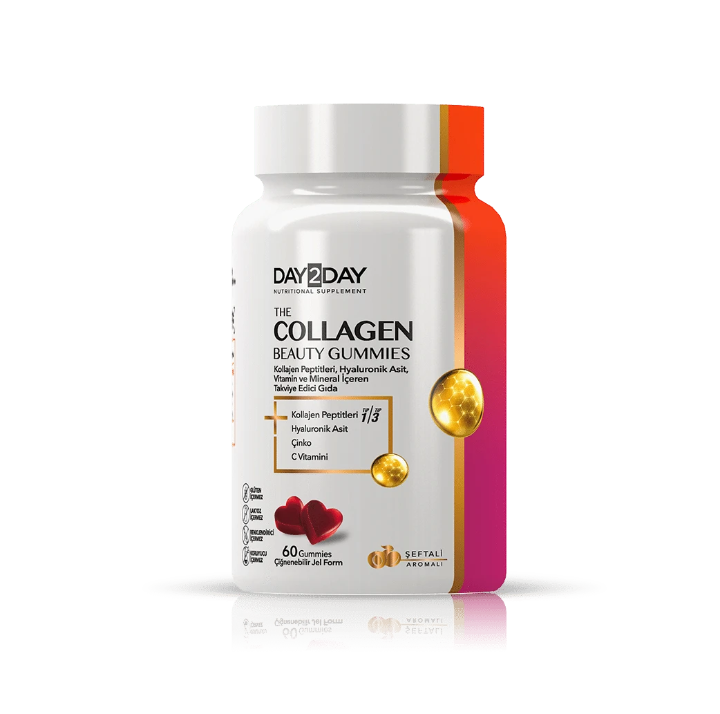 D2d_Collagen_Beauty_Gummies_Web-1-1.webp علكات الكولاجين للجمال – بنكهة الخوخ Day2Day The Collagen Beauty Gummies - الصورة 1