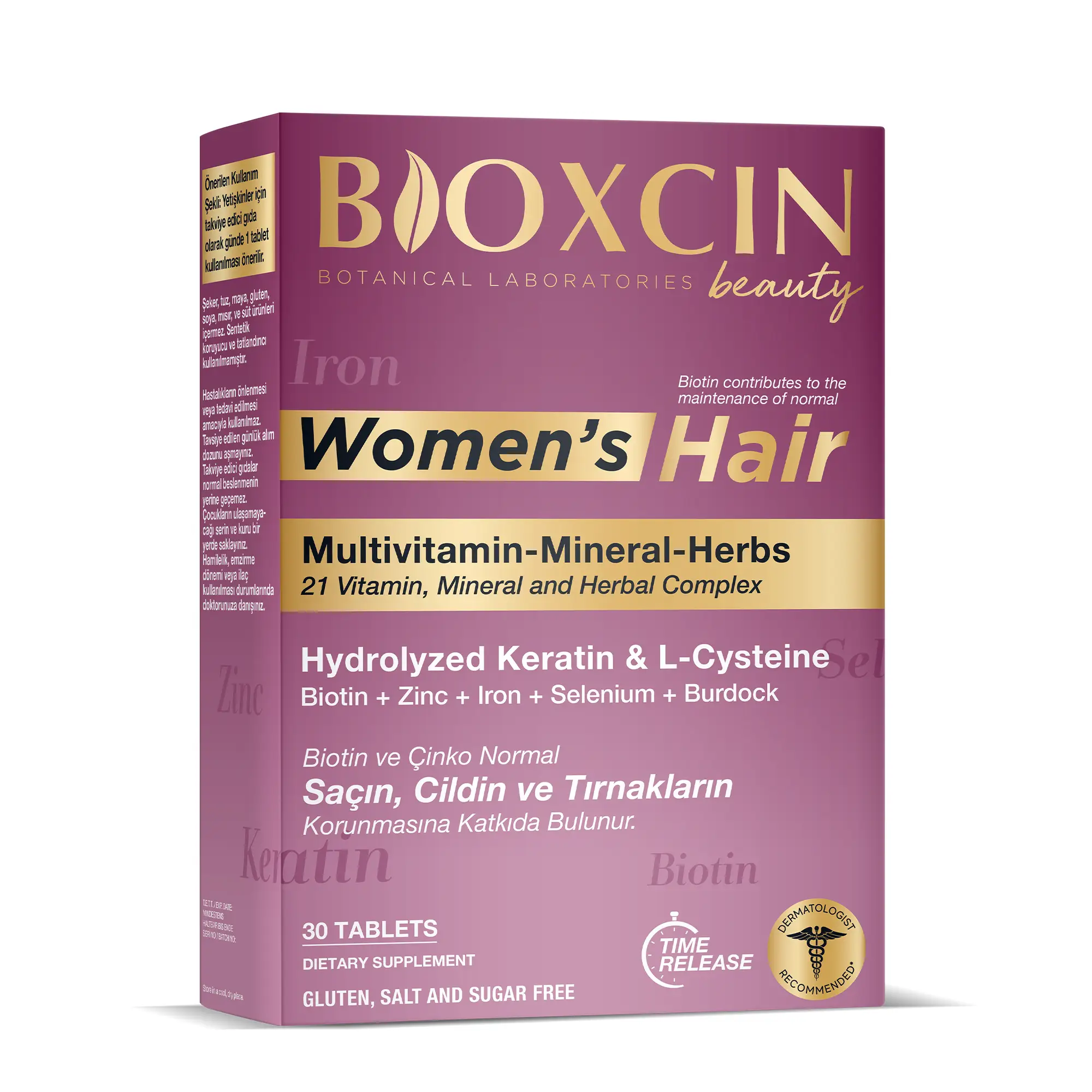 urunler-kadintablet.webp حبوب Womens Hair من بيوكسين 30 قرص - الصورة 1