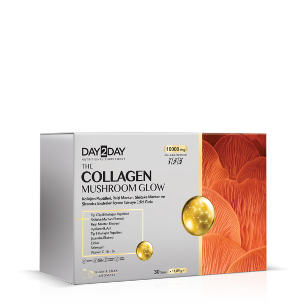 كولاجين الإشراقة الفطرية لبشرة متوهجة من الداخل Day2Day Collagen Mushroom Glow