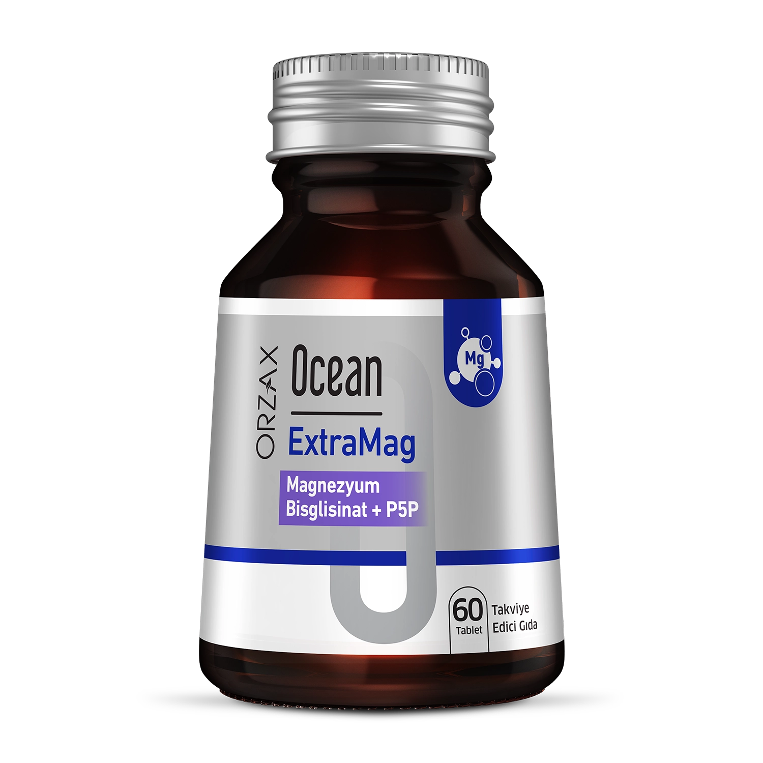 Ocean_Bisglisinat أورزاكس أوشن إكسترا ماغ – مغنيسيوم بيسغليسينات + P5P - الصورة 1