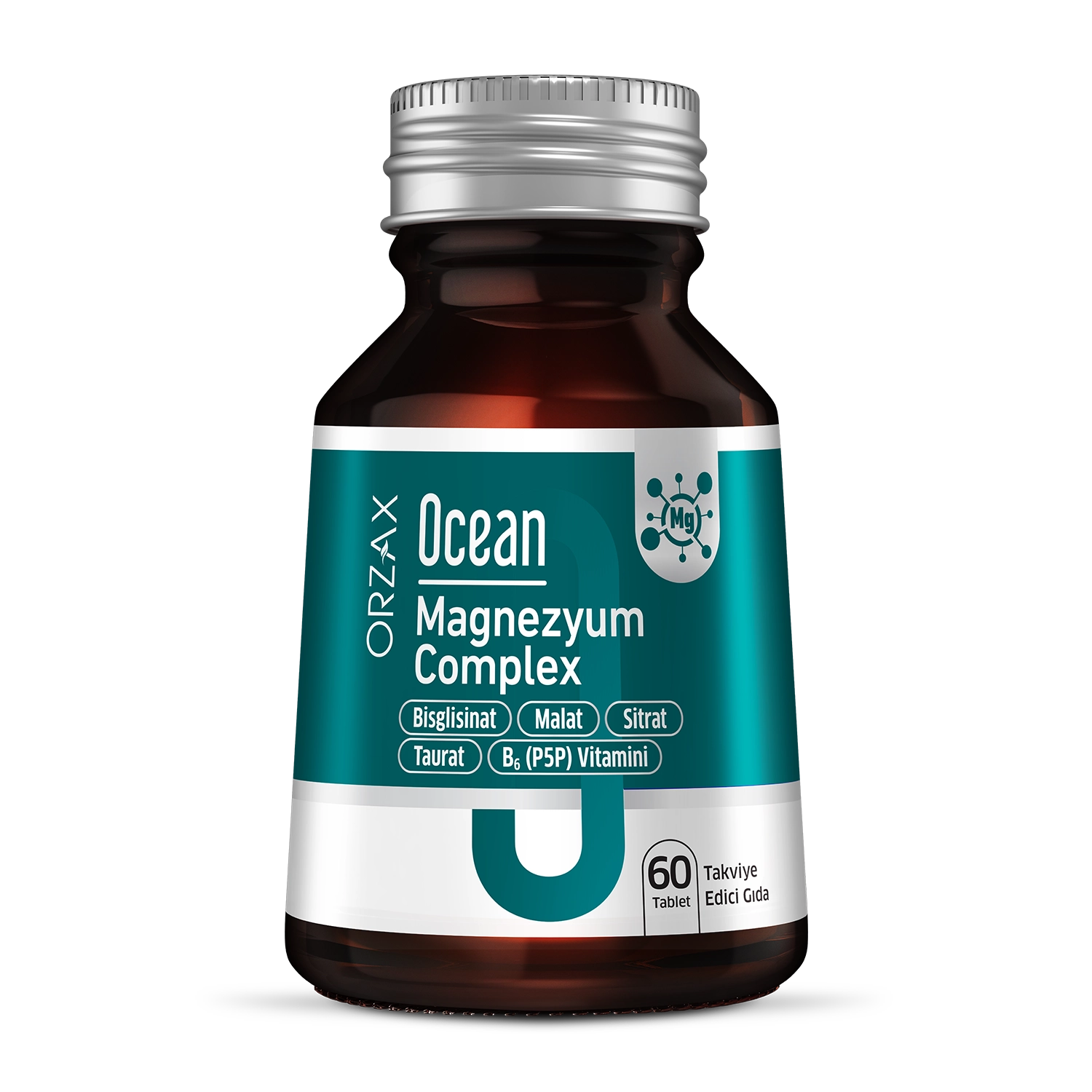 Ocean_Magnezyum_Complex أورزاكس أوشن ماغنيسيوم كومبلكس – 60 قرص - الصورة 1