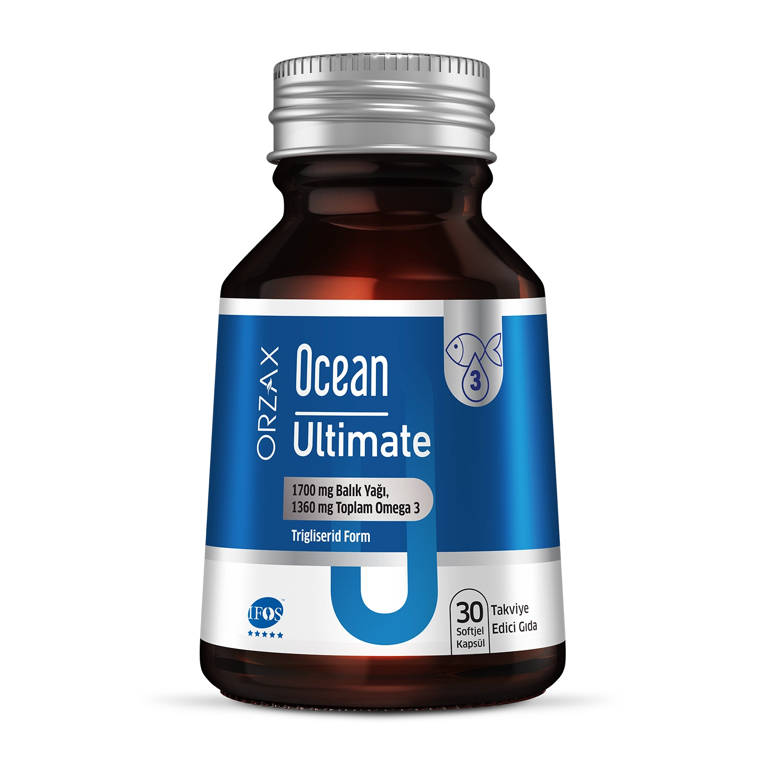 Ocean_Ultimate أورزاكس أوشن ألتيميت (Ocean Ultimate) – أوميغا 3 عالي التركيز - الصورة 1