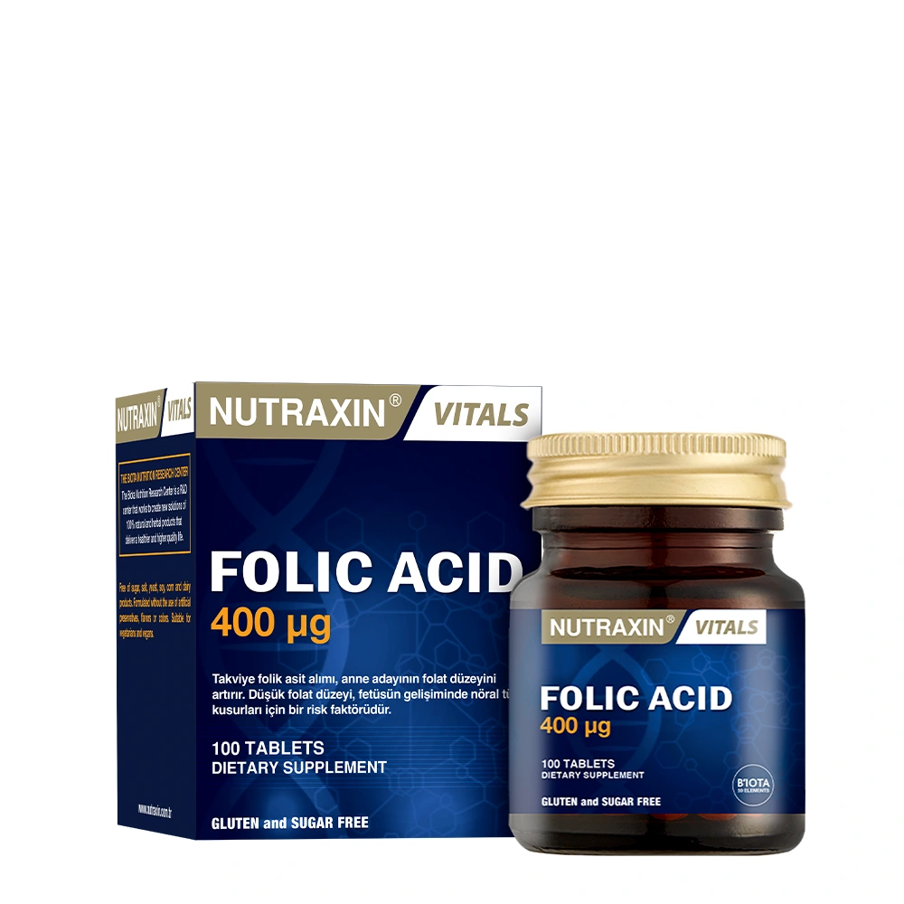 folic-acid حمض الفوليك نوتراكسين – أقراص 400 ميكروغرام - الصورة 1