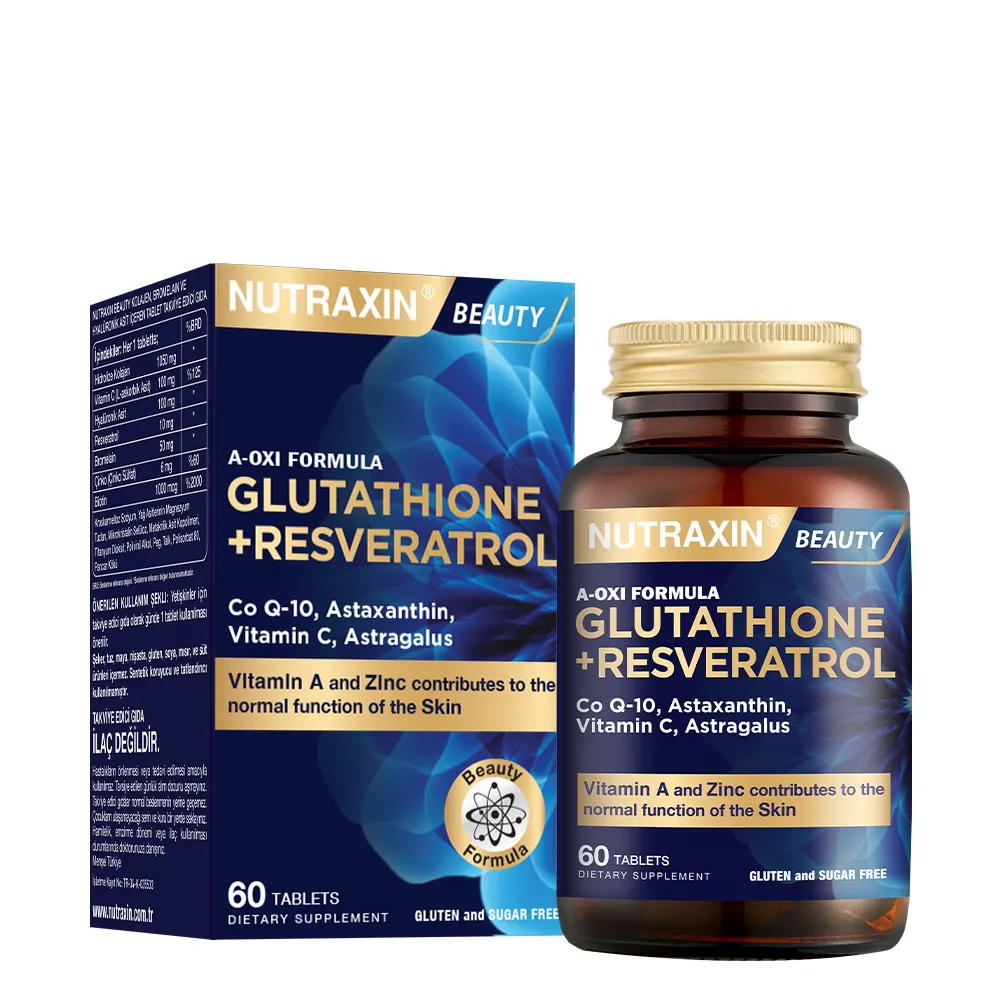 nx-glutatyon-resveratrol نوتراكسين فورمولا جلوتاثيون + ريسفيراترول - الصورة 1