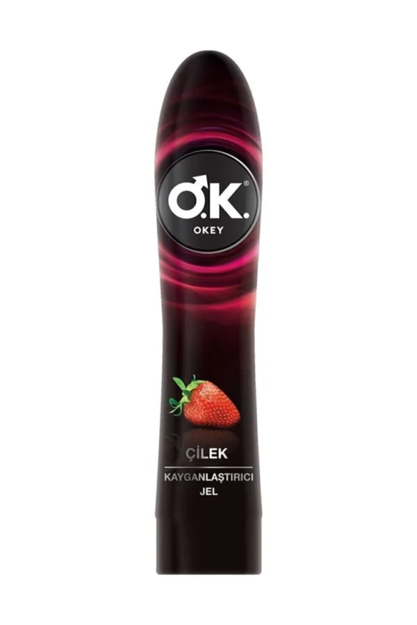 أوكي جل التزليق بالفراولة – 100 مل 🍓