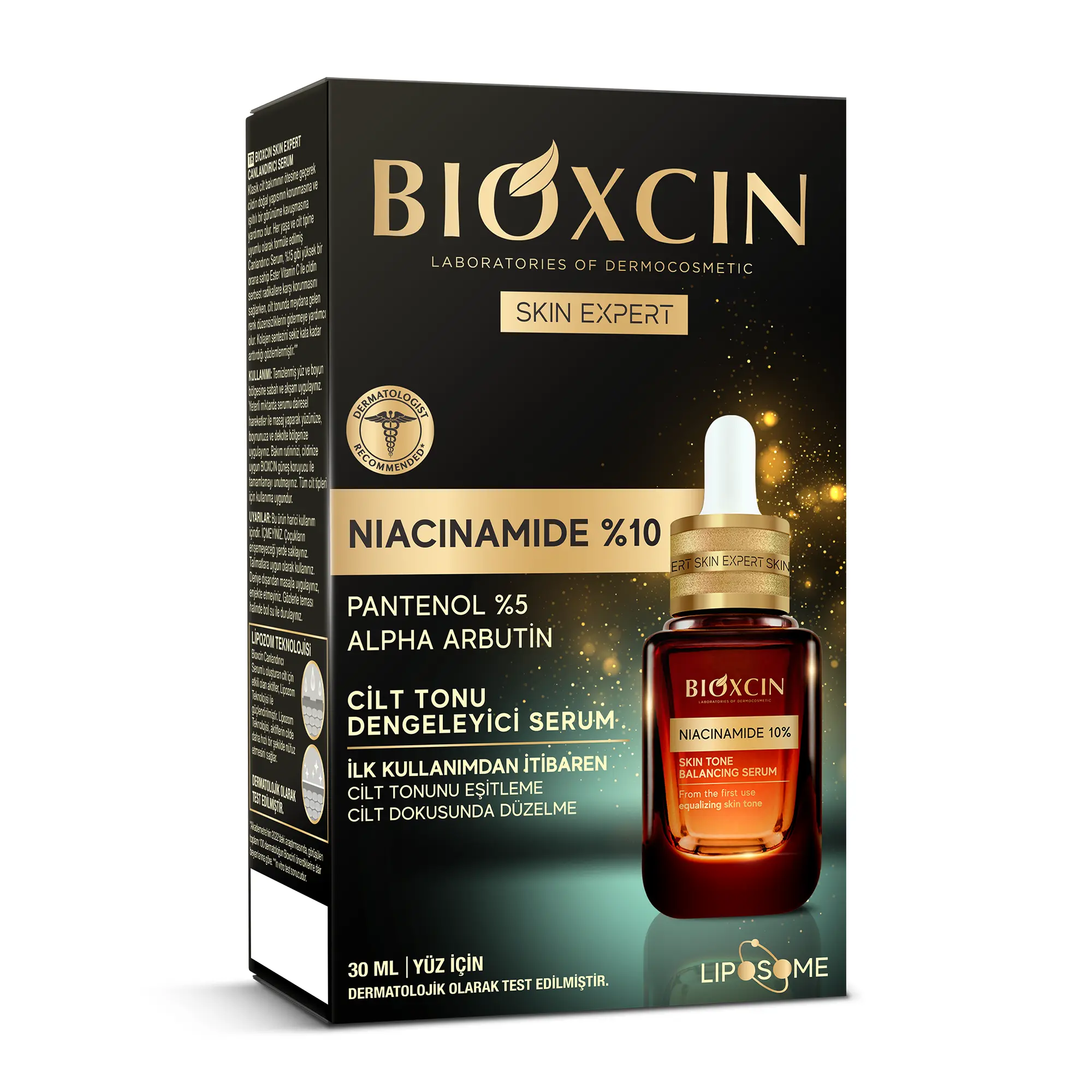 bioxcin-30ml-niasinamid-cilt-serum.webp سيروم موازن لون البشرة بنسبة 10٪ نياسيناميد - الصورة 1