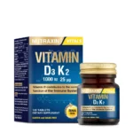 Nutraxin D3K2 – 120 قرص