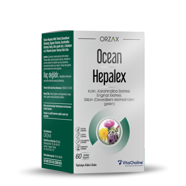 أوشن هيبالكس Ocean Hepalex – 60 كبسولة جل رخوة من أورزاكس