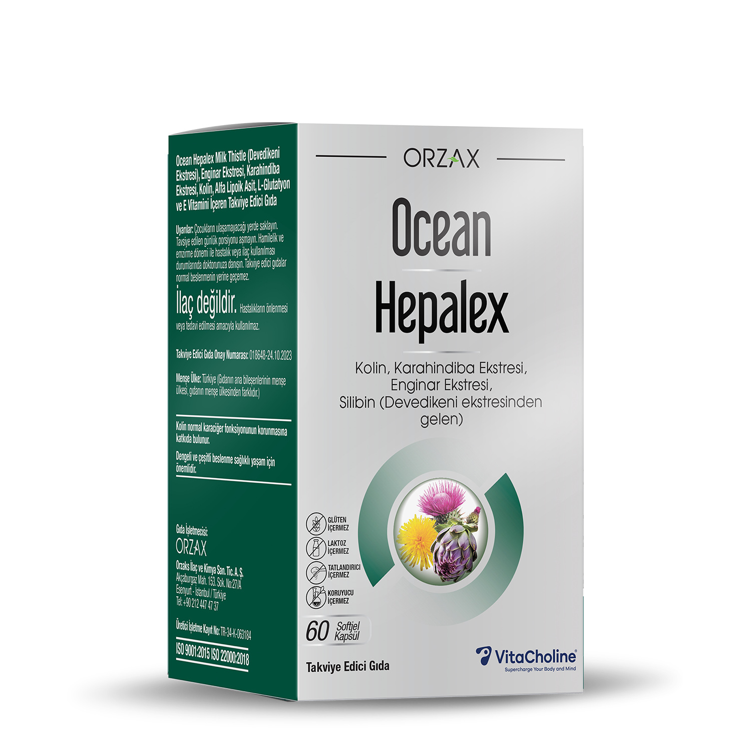 Ocean_Hepalex أوشن هيبالكس Ocean Hepalex – 60 كبسولة جل رخوة من أورزاكس - الصورة 1