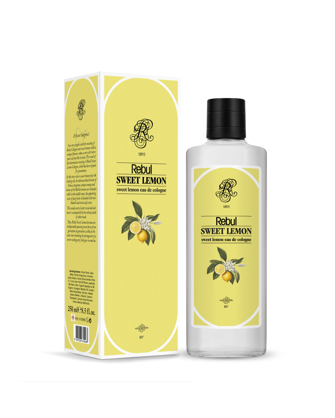 كولونيا ريبول Sweet Lemon 250 مل كولونيا ريبول Sweet Lemon 250 مل - الصورة 1