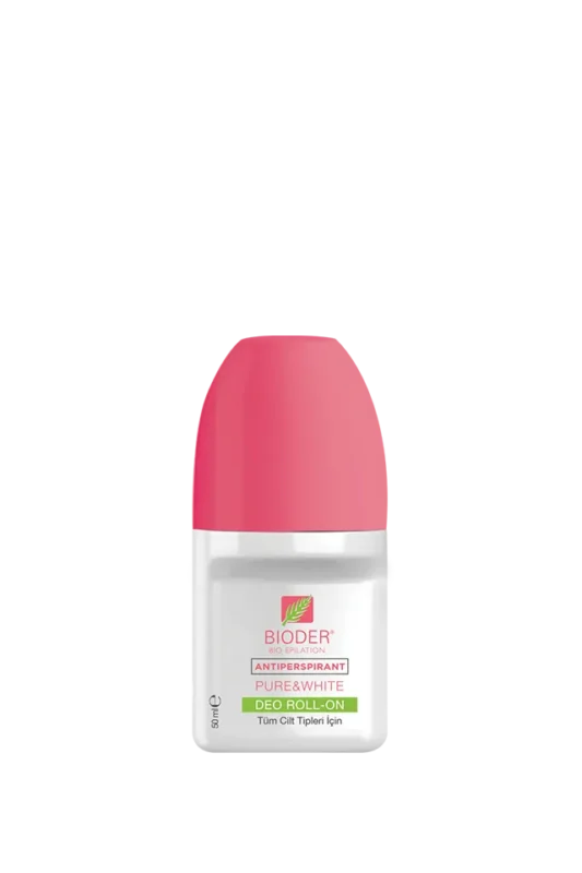 بيودر رول أون مضاد للتعرق وتفتيح الإبط Pure & White 50 مل