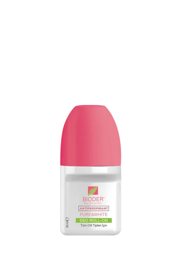 بيودر رول أون مضاد للتعرق وتفتيح الإبط Pure & White 50 مل